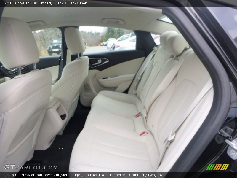Black / Black/Linen 2015 Chrysler 200 Limited