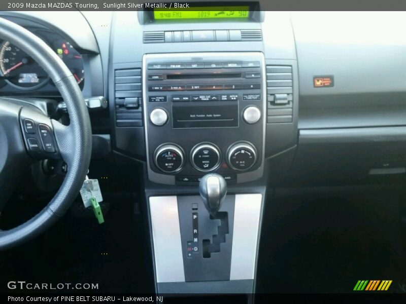Sunlight Silver Metallic / Black 2009 Mazda MAZDA5 Touring