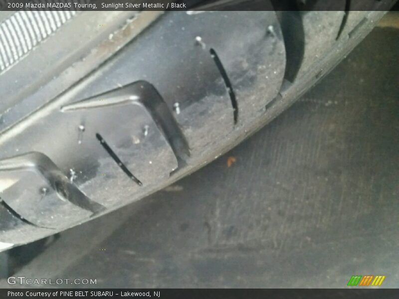 Sunlight Silver Metallic / Black 2009 Mazda MAZDA5 Touring