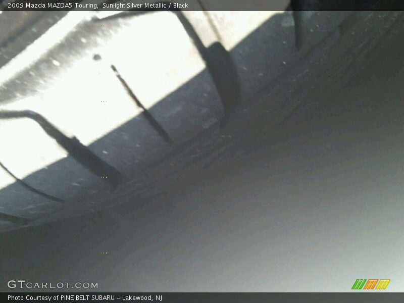 Sunlight Silver Metallic / Black 2009 Mazda MAZDA5 Touring