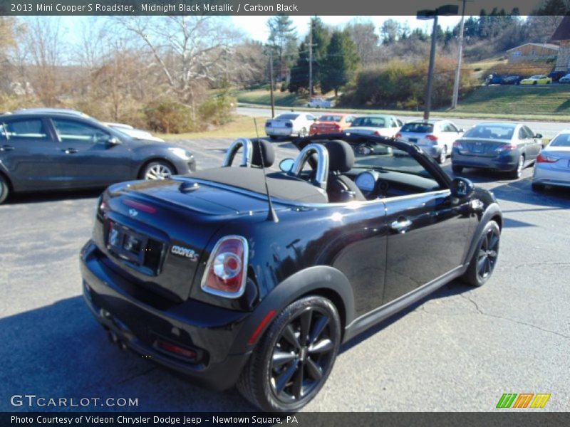 Midnight Black Metallic / Carbon Black 2013 Mini Cooper S Roadster