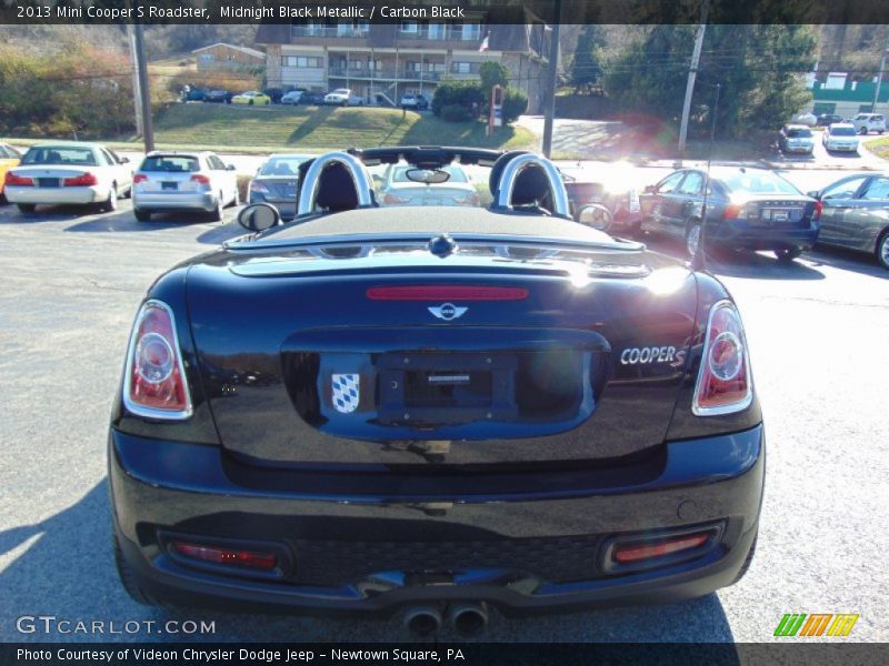 Midnight Black Metallic / Carbon Black 2013 Mini Cooper S Roadster