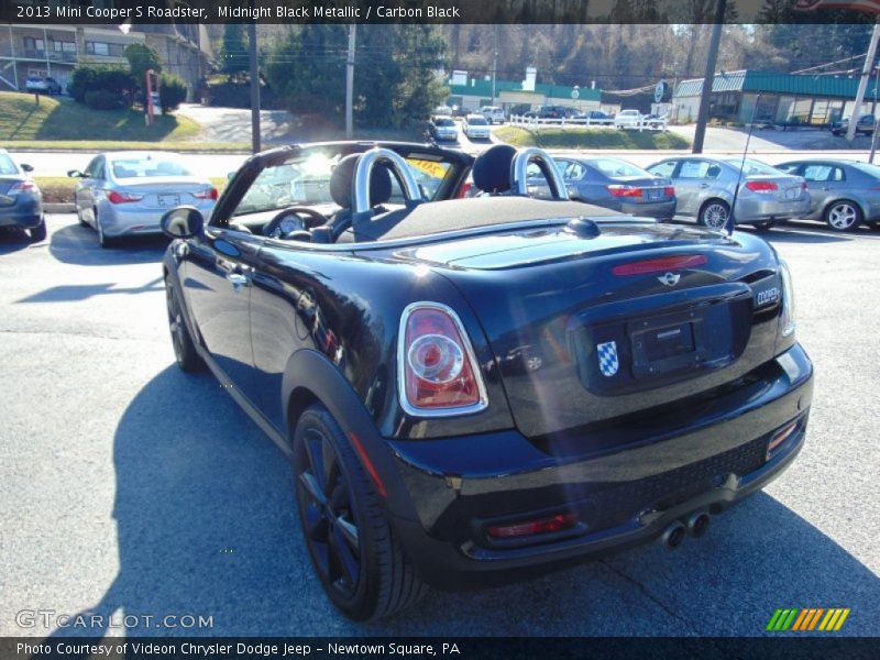 Midnight Black Metallic / Carbon Black 2013 Mini Cooper S Roadster