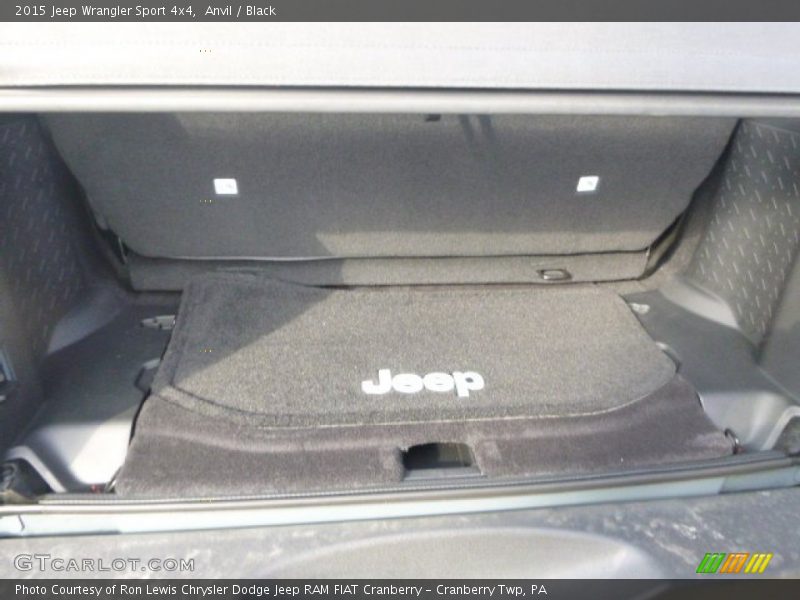 Anvil / Black 2015 Jeep Wrangler Sport 4x4