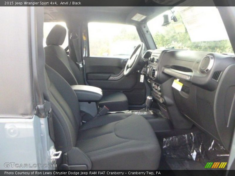 Anvil / Black 2015 Jeep Wrangler Sport 4x4