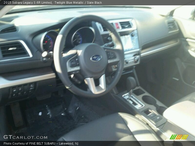 Twilight Blue Metallic / Slate Black 2015 Subaru Legacy 3.6R Limited