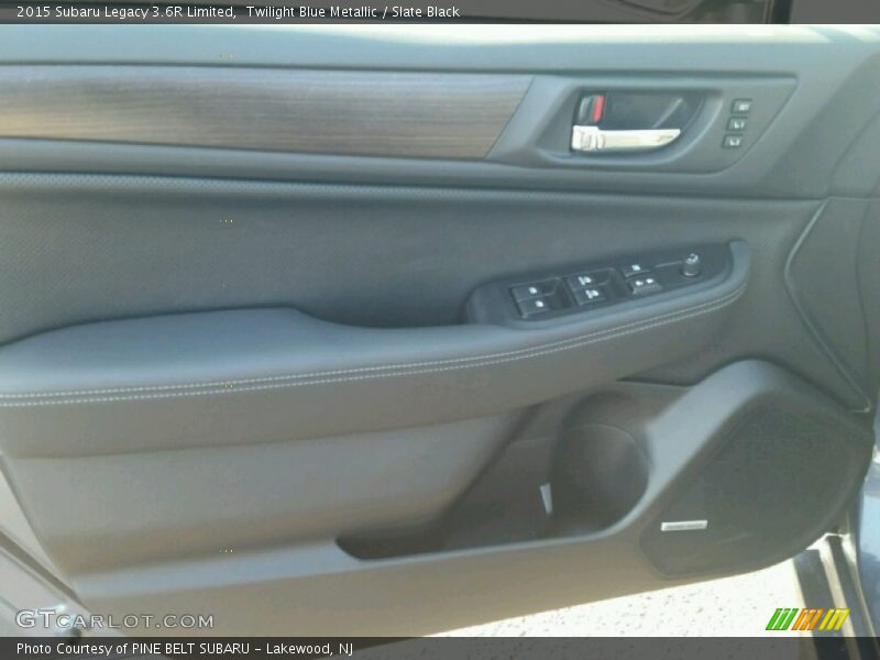 Twilight Blue Metallic / Slate Black 2015 Subaru Legacy 3.6R Limited