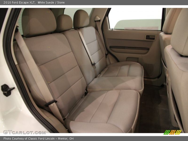 White Suede / Stone 2010 Ford Escape XLT