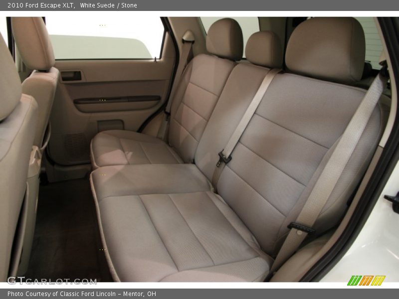 White Suede / Stone 2010 Ford Escape XLT