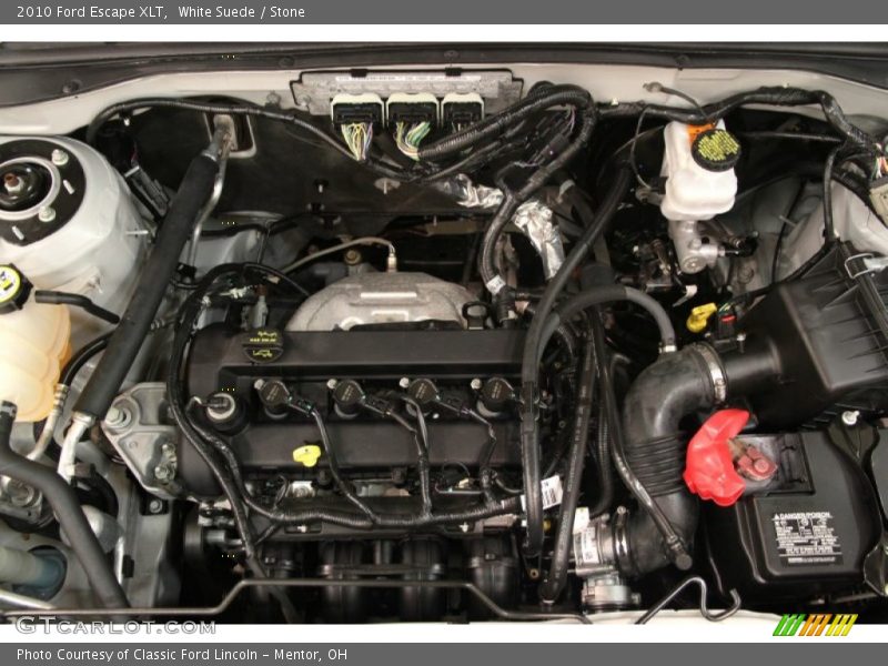 White Suede / Stone 2010 Ford Escape XLT