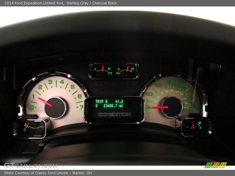 Sterling Gray / Charcoal Black 2014 Ford Expedition Limited 4x4