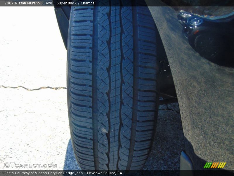 Super Black / Charcoal 2007 Nissan Murano SL AWD