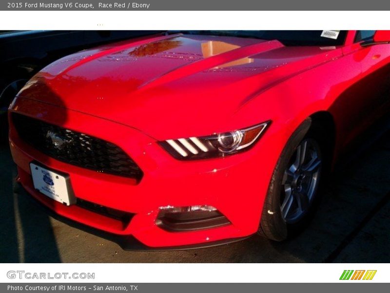 Race Red / Ebony 2015 Ford Mustang V6 Coupe