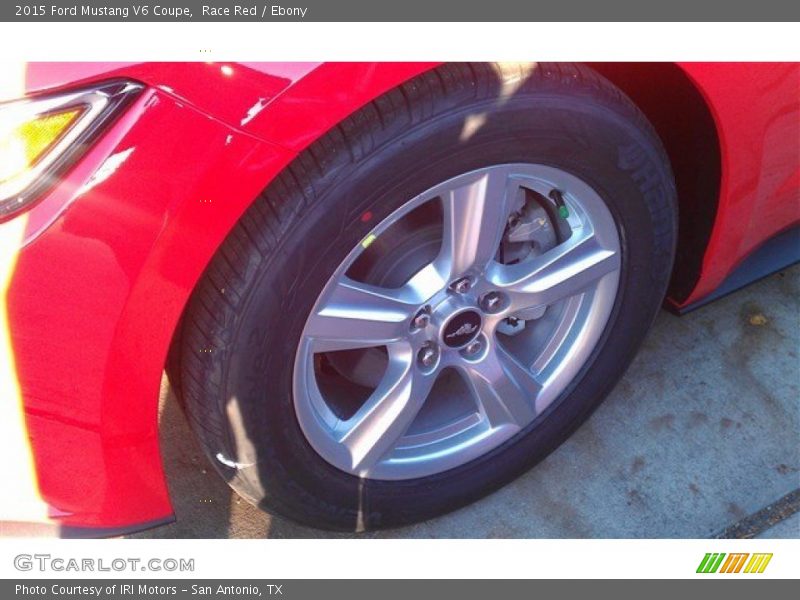 Race Red / Ebony 2015 Ford Mustang V6 Coupe