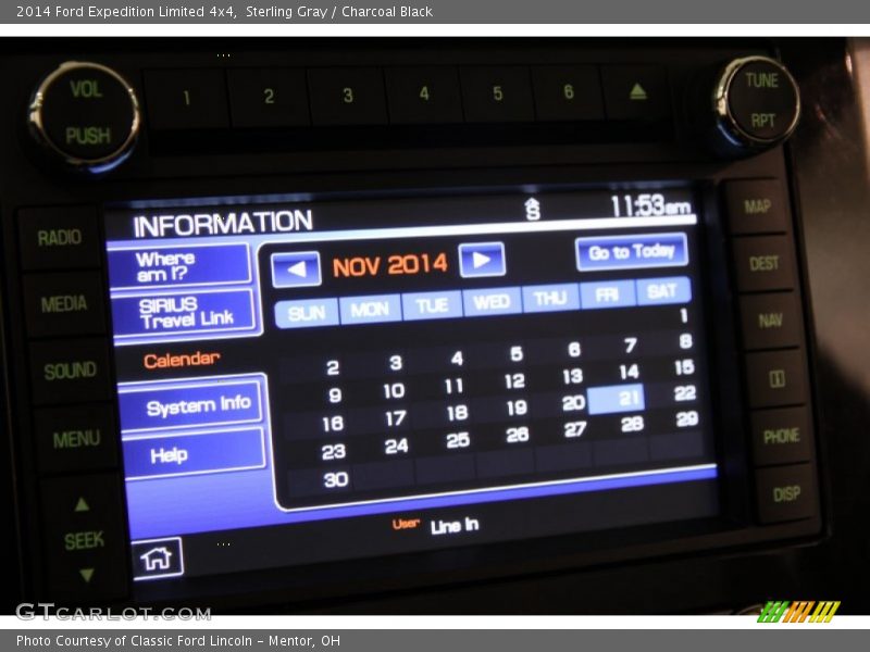 Sterling Gray / Charcoal Black 2014 Ford Expedition Limited 4x4