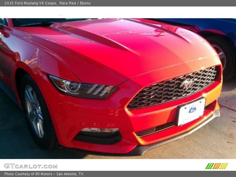 Race Red / Ebony 2015 Ford Mustang V6 Coupe