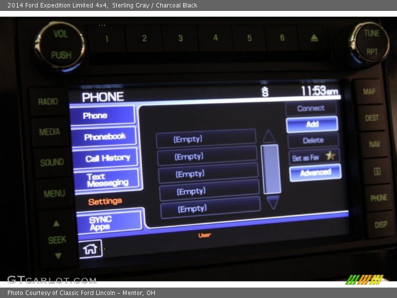 Sterling Gray / Charcoal Black 2014 Ford Expedition Limited 4x4
