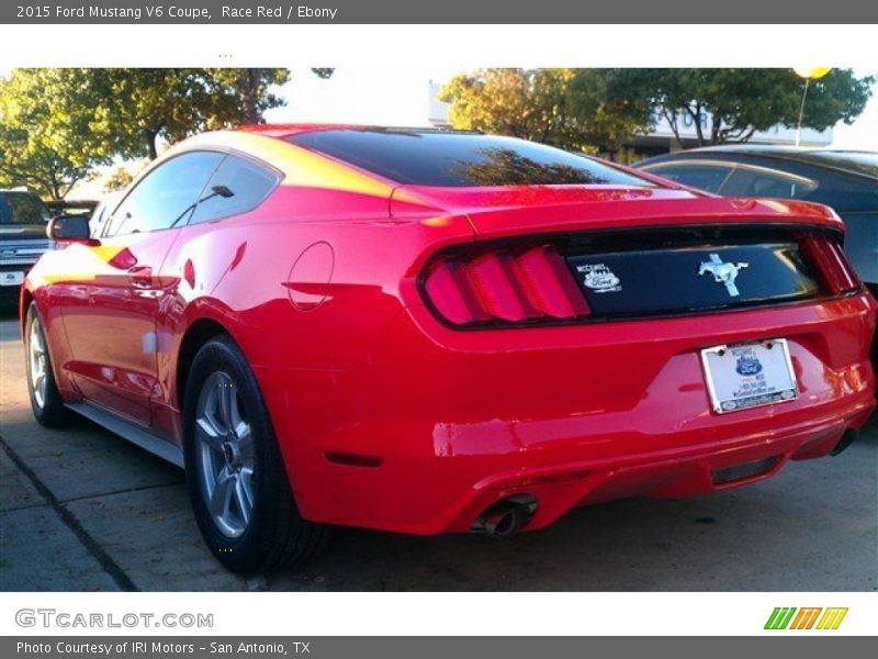 Race Red / Ebony 2015 Ford Mustang V6 Coupe