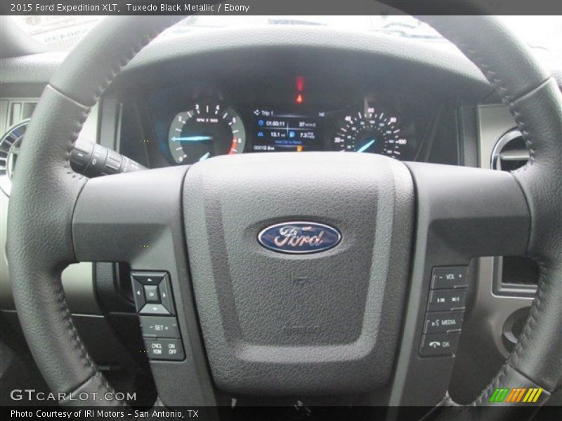 Tuxedo Black Metallic / Ebony 2015 Ford Expedition XLT