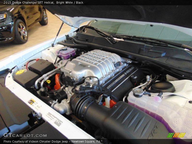  2015 Challenger SRT Hellcat Engine - 6.2 Liter SRT Hellcat HEMI Supercharged OHV 16-Valve VVT V8