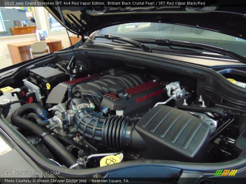  2015 Grand Cherokee SRT 4x4 Red Vapor Edition Engine - 6.4 Liter SRT OHV 16-Valve HEMI V8