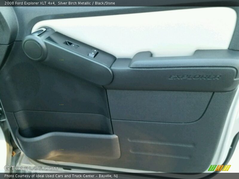 Silver Birch Metallic / Black/Stone 2008 Ford Explorer XLT 4x4