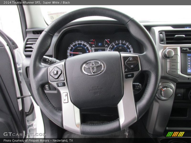 Super White / Black 2014 Toyota 4Runner SR5