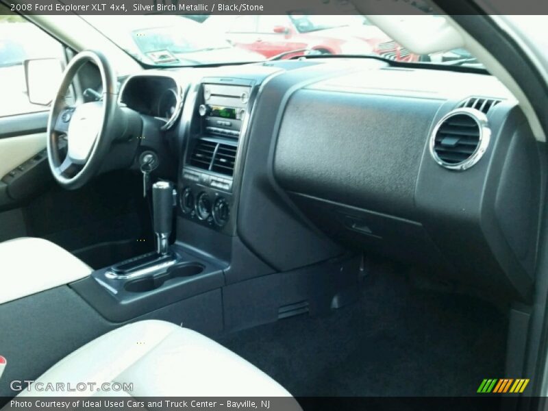 Silver Birch Metallic / Black/Stone 2008 Ford Explorer XLT 4x4