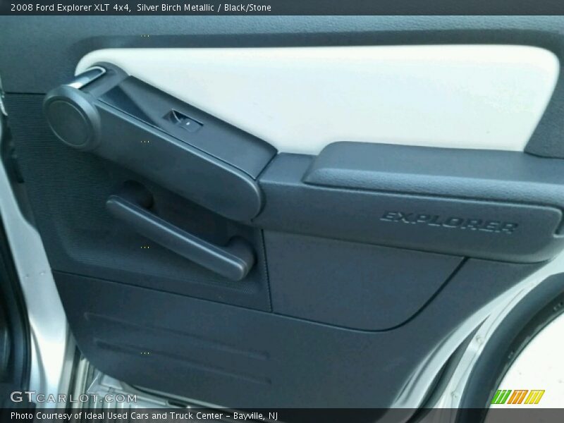 Silver Birch Metallic / Black/Stone 2008 Ford Explorer XLT 4x4