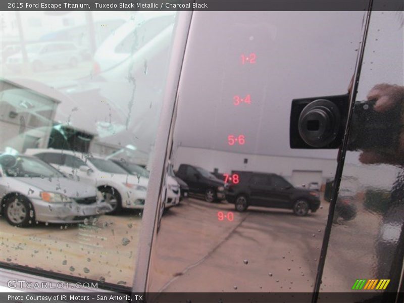Tuxedo Black Metallic / Charcoal Black 2015 Ford Escape Titanium