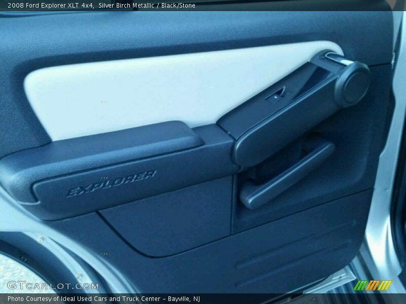 Silver Birch Metallic / Black/Stone 2008 Ford Explorer XLT 4x4