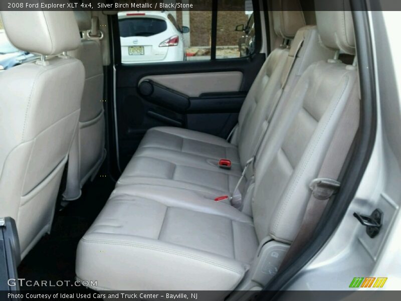 Silver Birch Metallic / Black/Stone 2008 Ford Explorer XLT 4x4