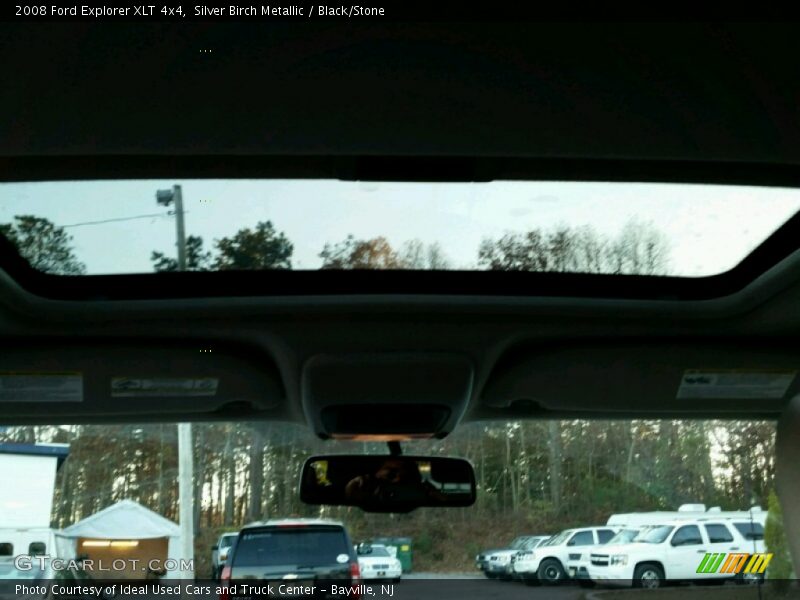 Silver Birch Metallic / Black/Stone 2008 Ford Explorer XLT 4x4