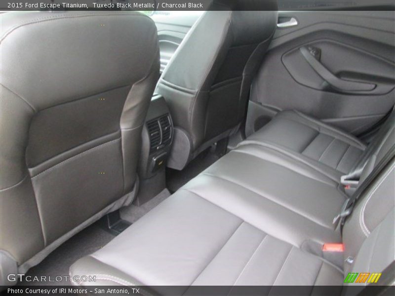 Tuxedo Black Metallic / Charcoal Black 2015 Ford Escape Titanium