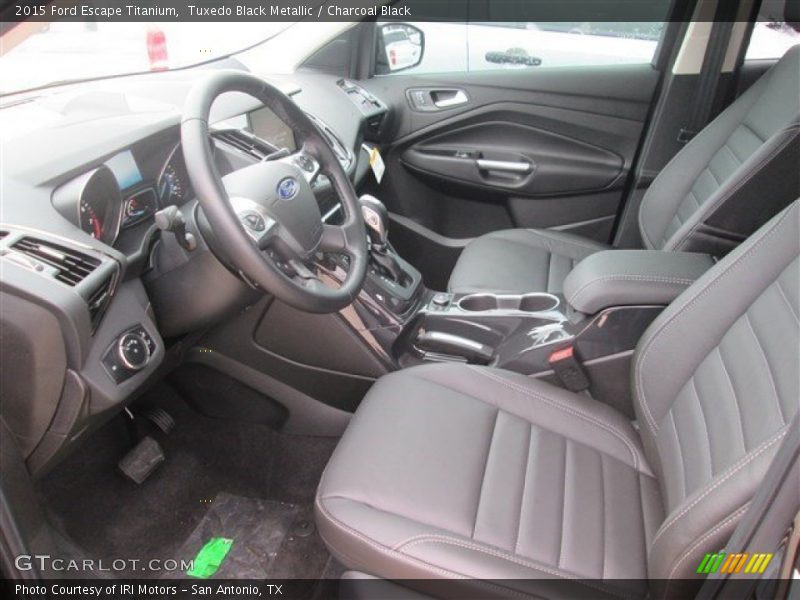 Tuxedo Black Metallic / Charcoal Black 2015 Ford Escape Titanium