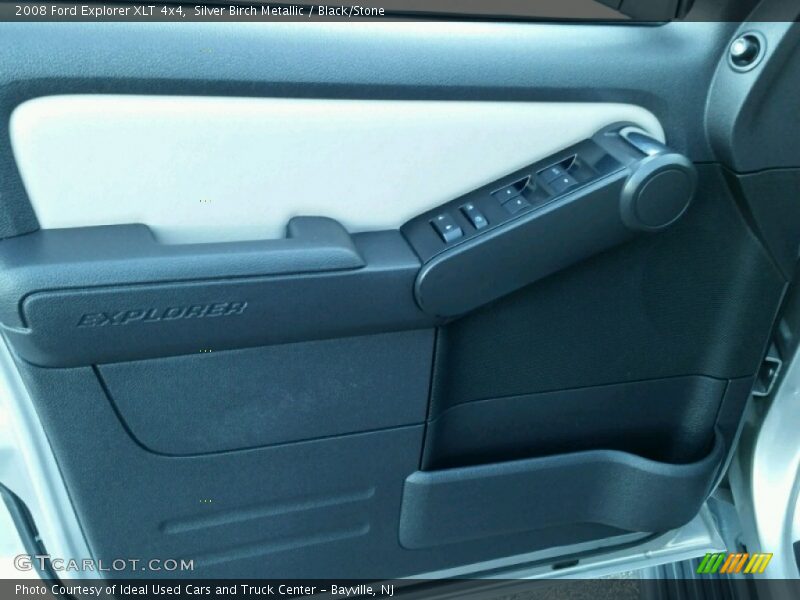 Silver Birch Metallic / Black/Stone 2008 Ford Explorer XLT 4x4