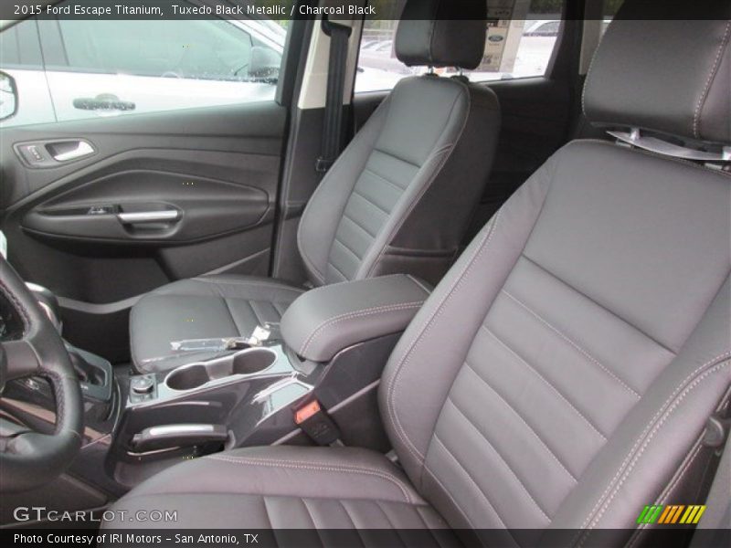 Tuxedo Black Metallic / Charcoal Black 2015 Ford Escape Titanium