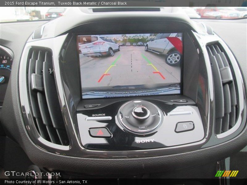 Tuxedo Black Metallic / Charcoal Black 2015 Ford Escape Titanium