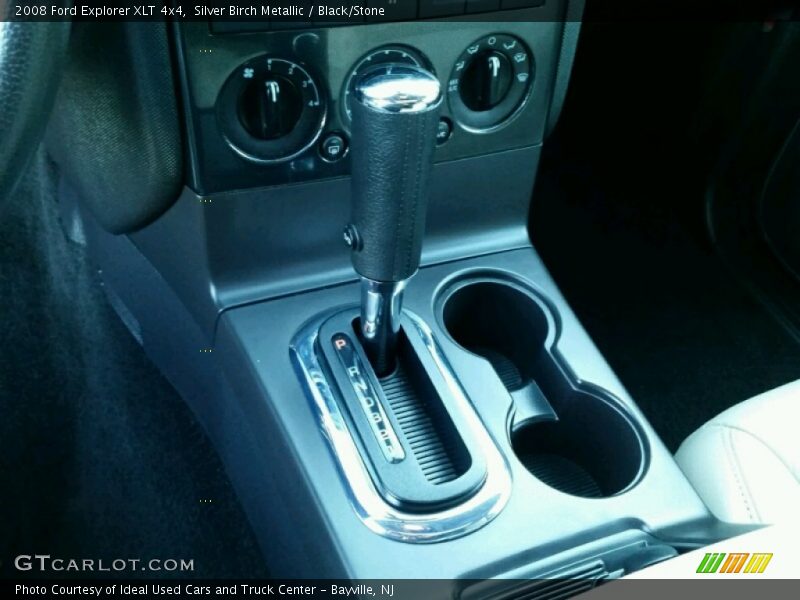 Silver Birch Metallic / Black/Stone 2008 Ford Explorer XLT 4x4