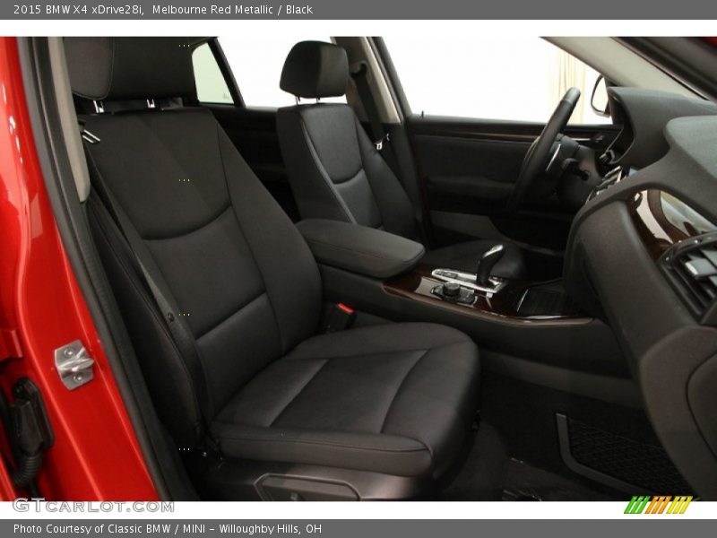 Melbourne Red Metallic / Black 2015 BMW X4 xDrive28i