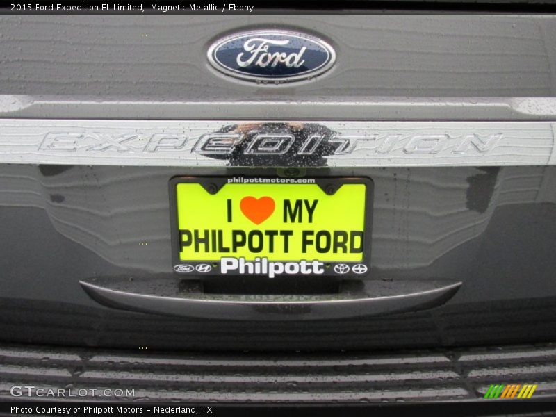 Magnetic Metallic / Ebony 2015 Ford Expedition EL Limited