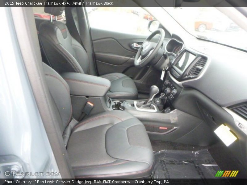 Anvil / Trailhawk Black 2015 Jeep Cherokee Trailhawk 4x4