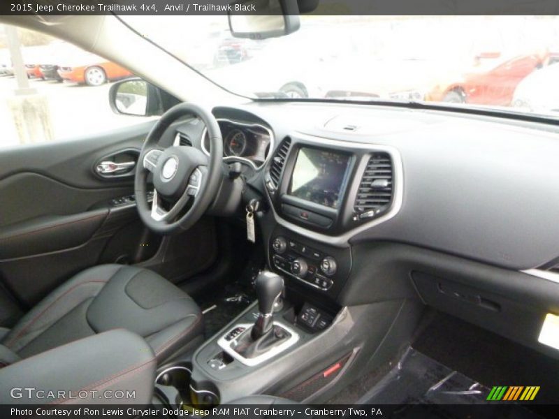 Anvil / Trailhawk Black 2015 Jeep Cherokee Trailhawk 4x4