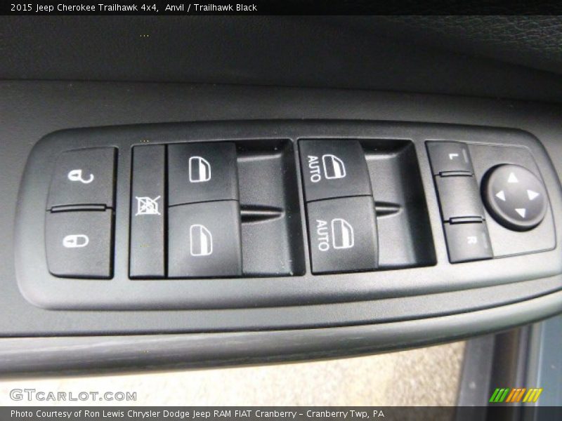 Anvil / Trailhawk Black 2015 Jeep Cherokee Trailhawk 4x4