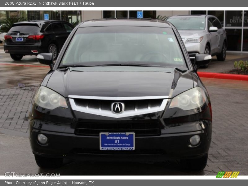 Nighthawk Black Pearl / Taupe 2008 Acura RDX