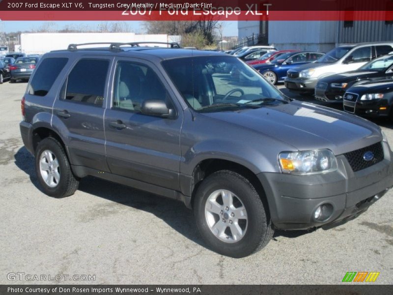 Tungsten Grey Metallic / Medium/Dark Flint 2007 Ford Escape XLT V6