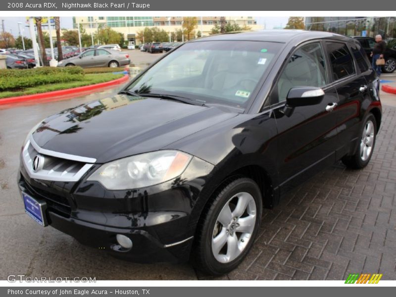Nighthawk Black Pearl / Taupe 2008 Acura RDX