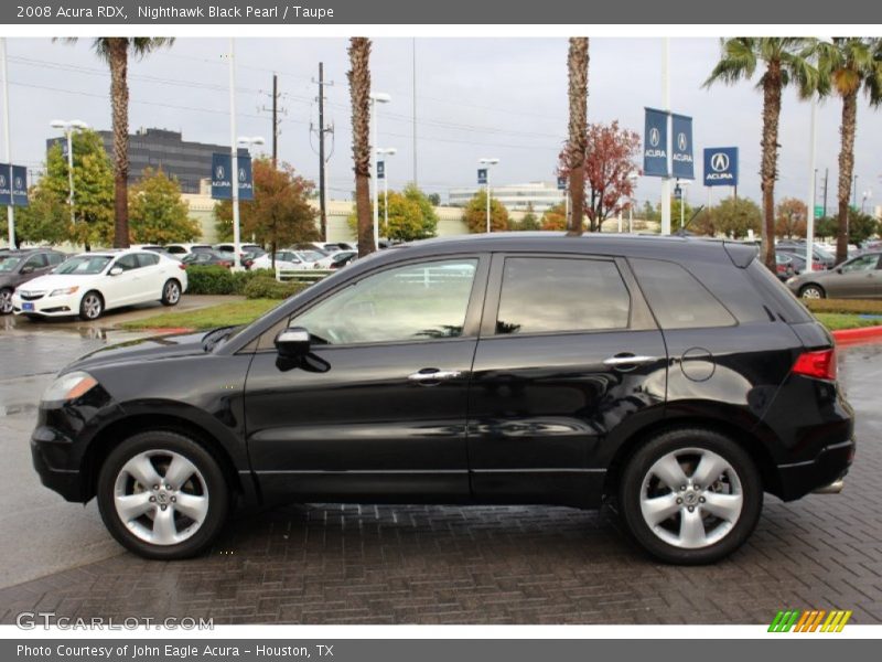 Nighthawk Black Pearl / Taupe 2008 Acura RDX