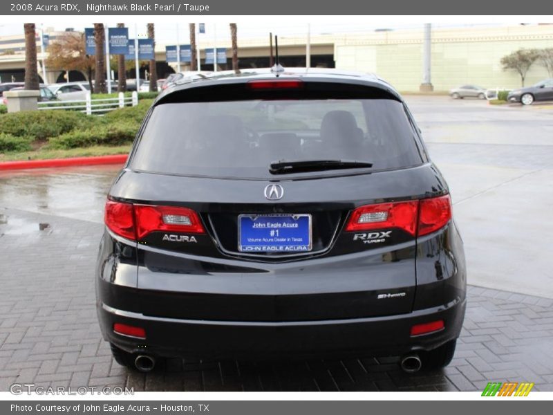 Nighthawk Black Pearl / Taupe 2008 Acura RDX