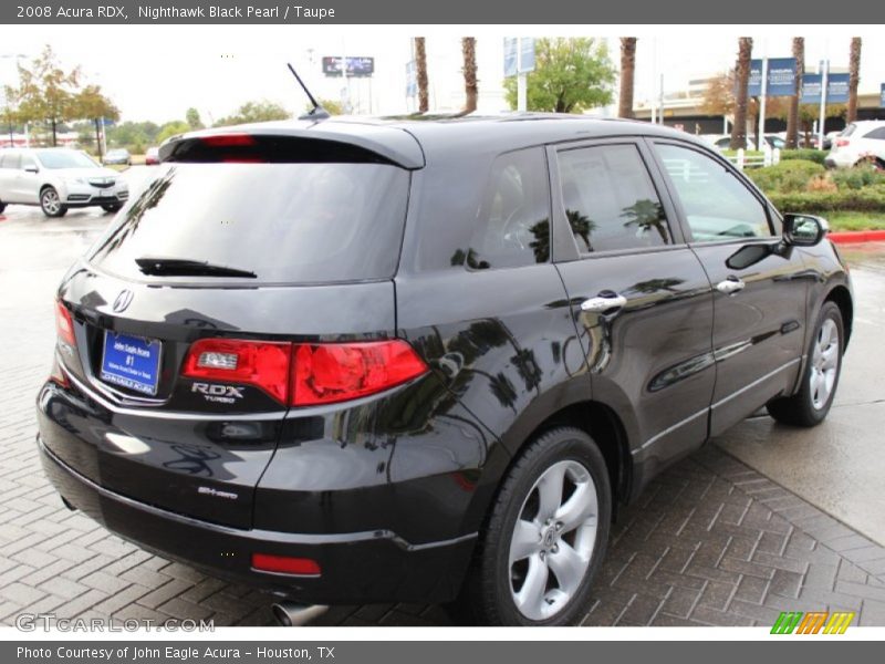 Nighthawk Black Pearl / Taupe 2008 Acura RDX